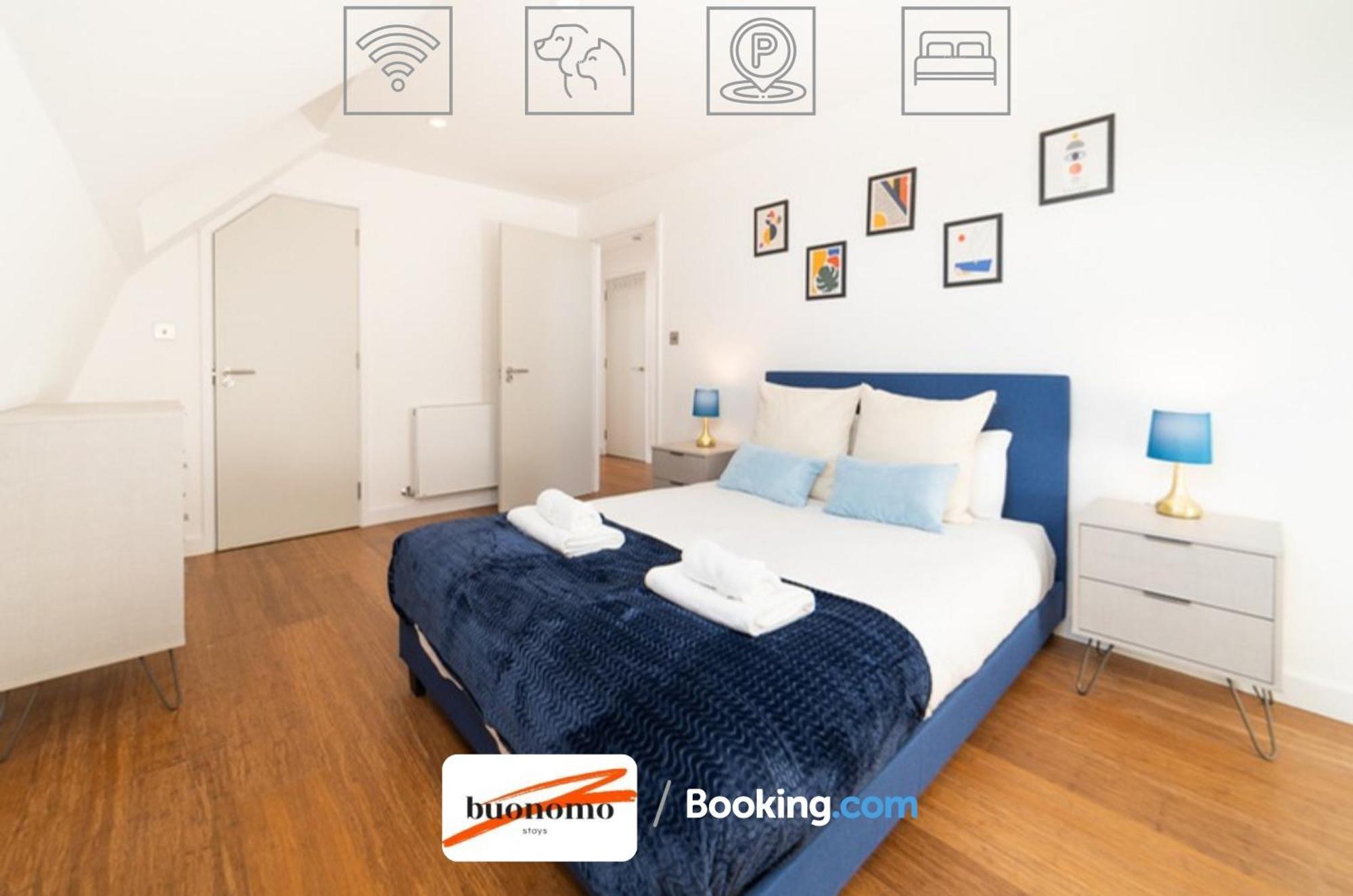 Two Bedroom Apartment At Buonomo Stays Short Lets & Serviced Accommodation Londra Esterno foto